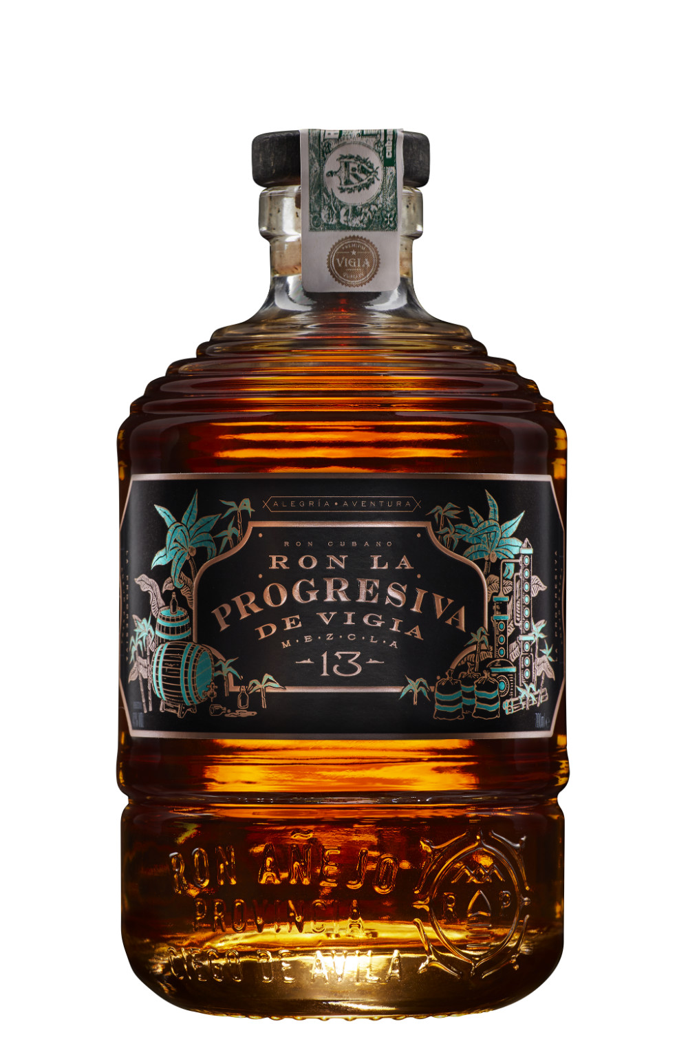 Ron La Progresiva 13 de Vigia Rum 0.7L (41% Vol.)