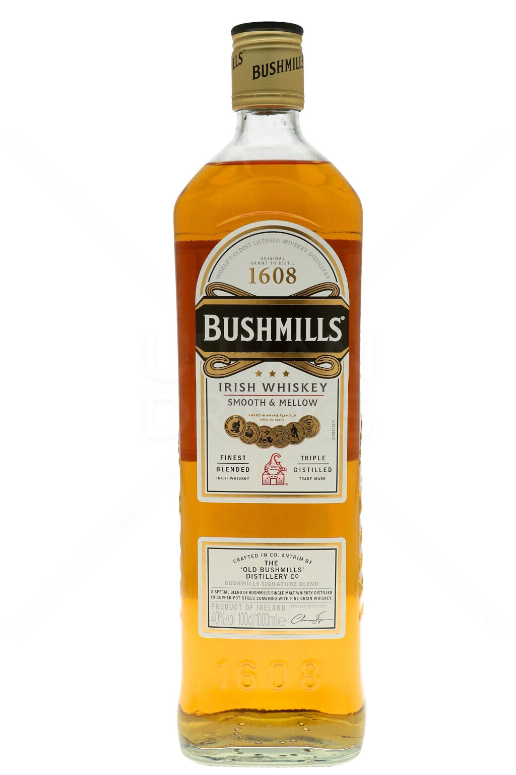 Bushmills Original Triple Distilled Irish Whiskey 1,0L (40% Vol.)