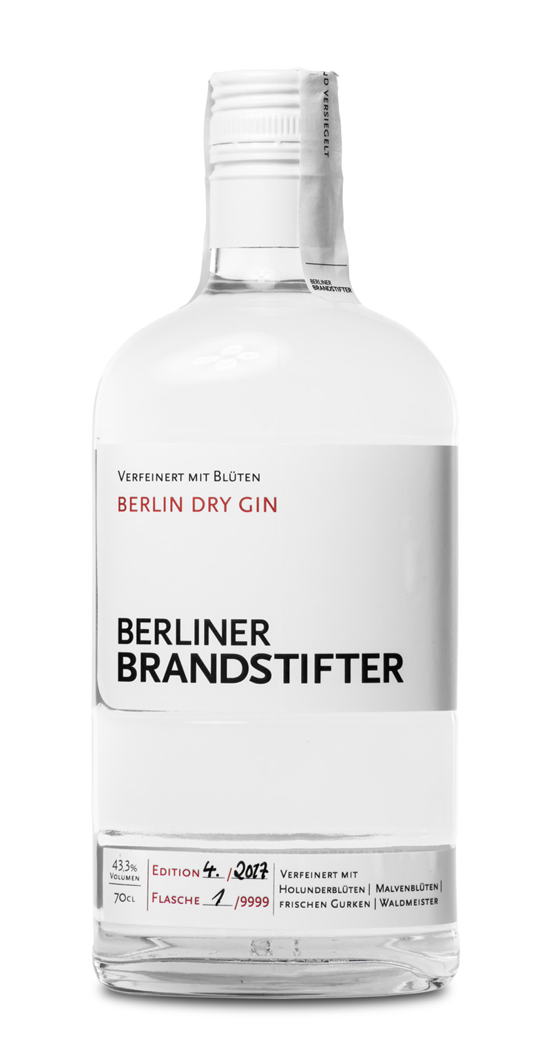 Berliner Brandstifter Dry Gin 0.7L (43.3% Vol.)