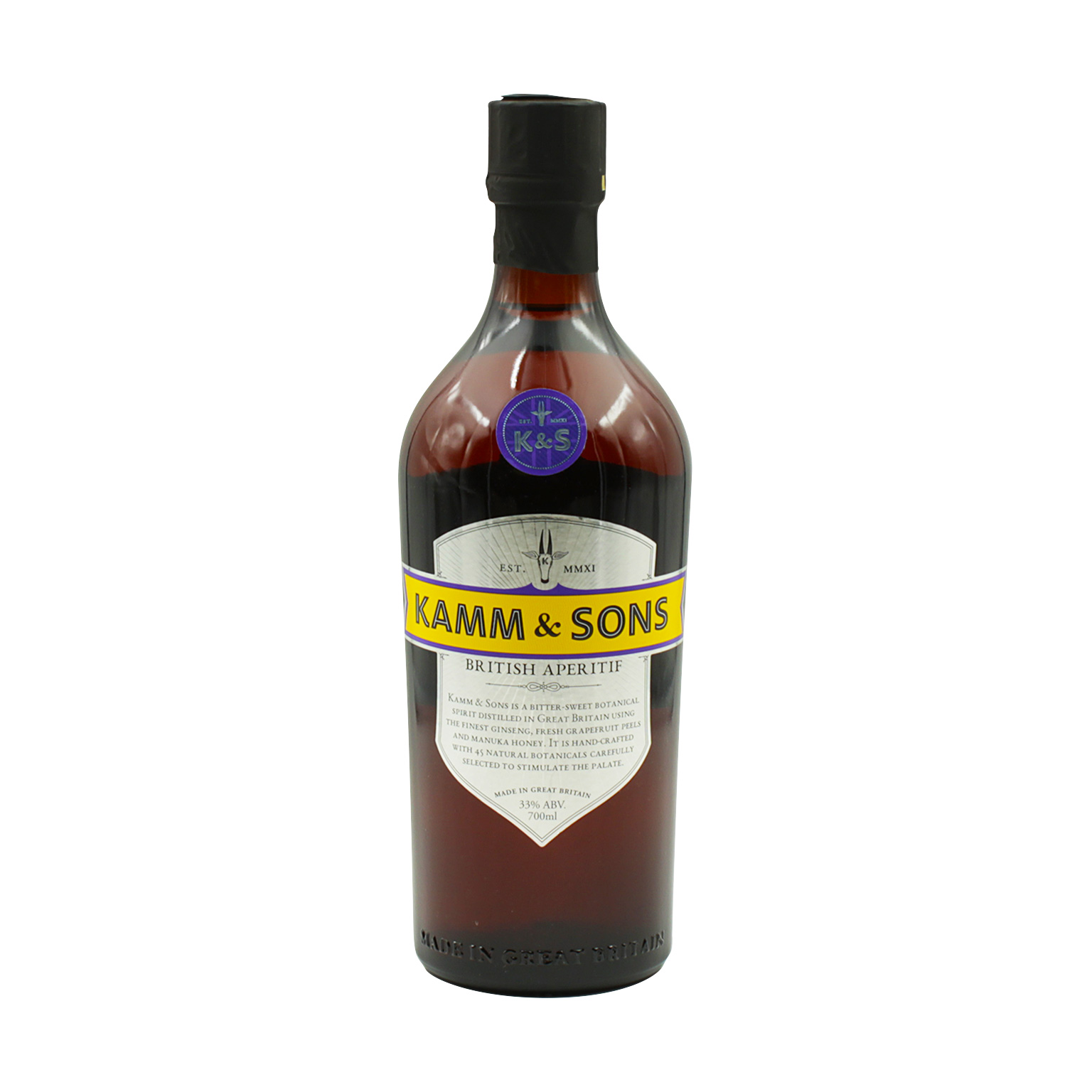 Kamm & Sons British Aperitif 0.7L (33% Vol.)