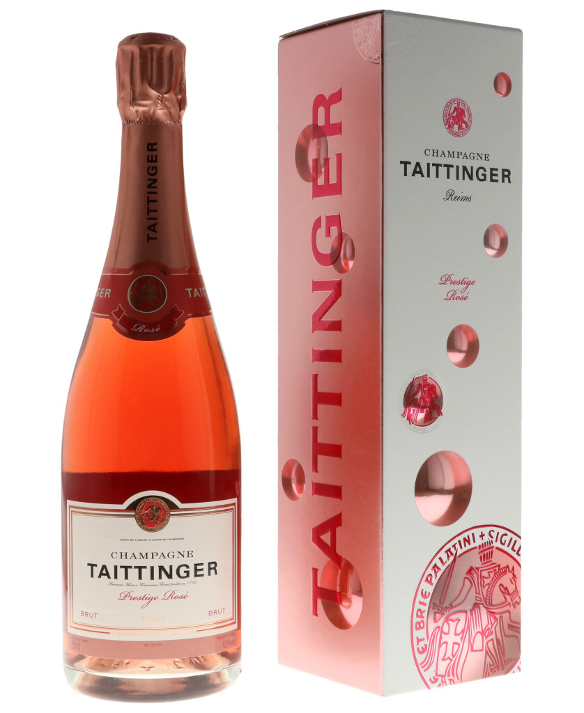 Taittinger Brut Prestige Rosé + GB 0.75L (12.5% Vol.)