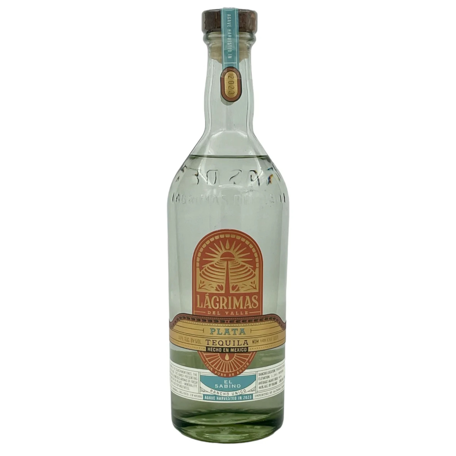 Lagrimes Del Valle 2023 Tequila Blanco "El Sabino" 0.7L (40% Vol.)
