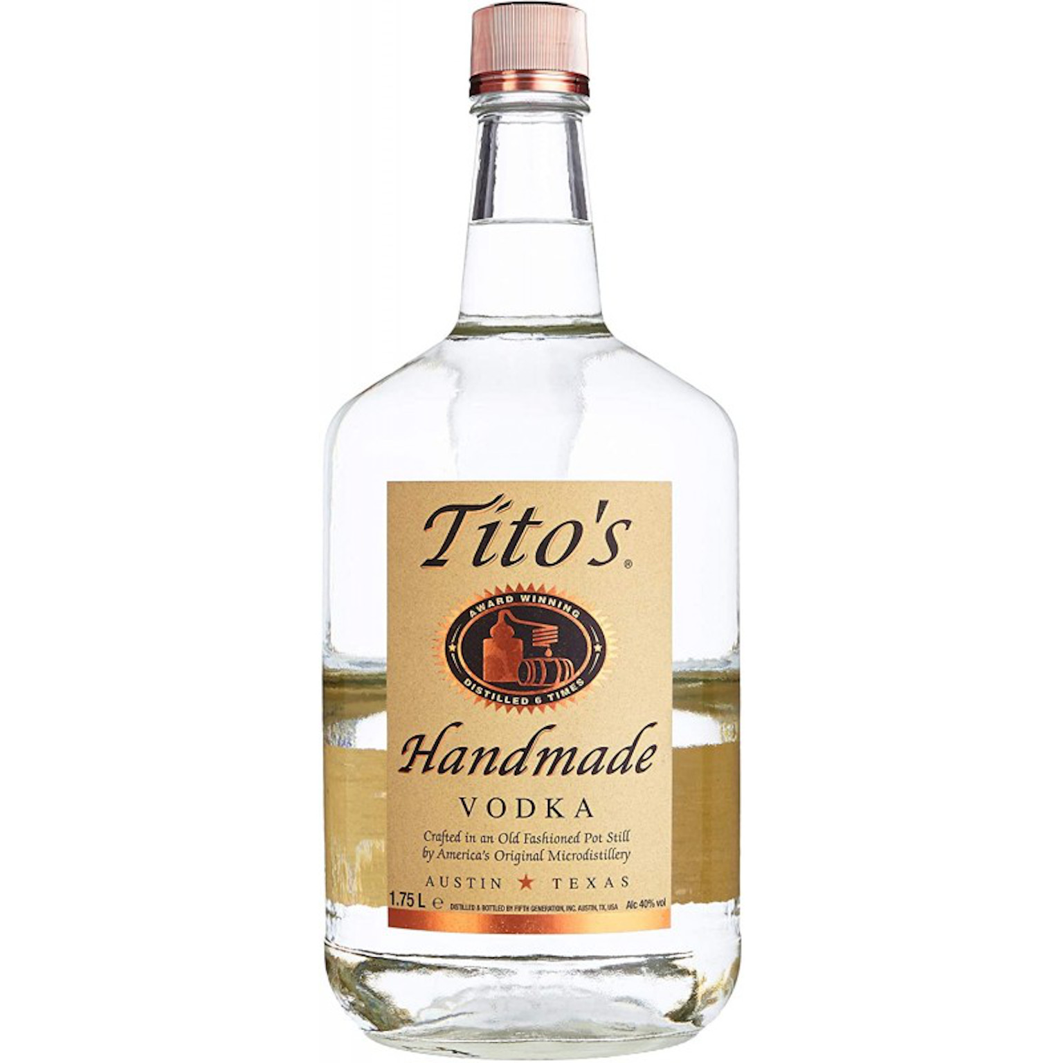 Tito's Handmade Vodka Magnum 1.75L (40% Vol.)