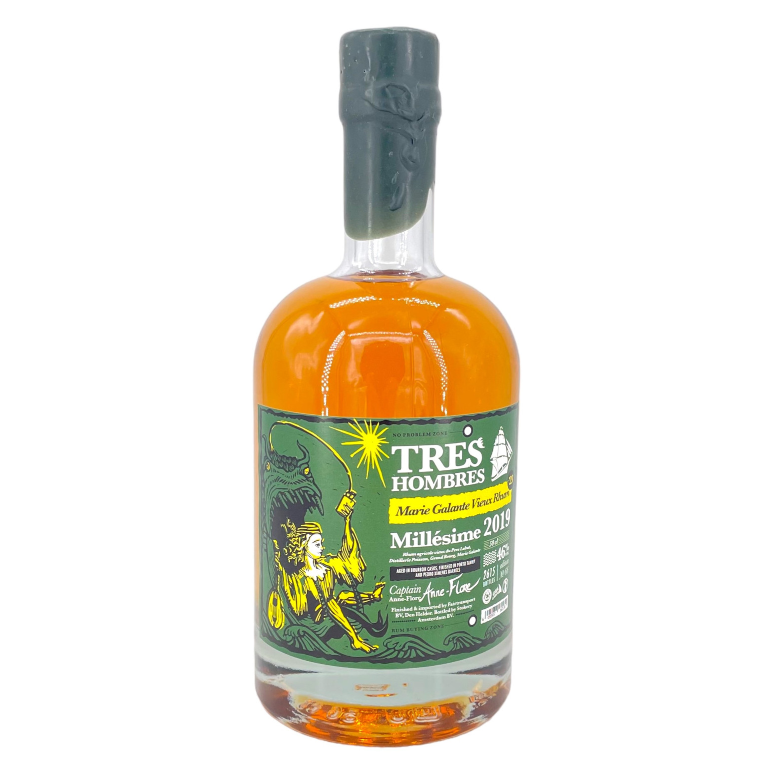 Tres Hombres Ed. 66 Marie Galante Millesime 2019 0.7L (46% Vol.)