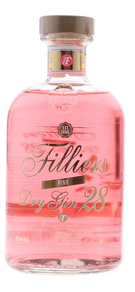Filliers Pink Gin 0.5L (37.50% Vol.)