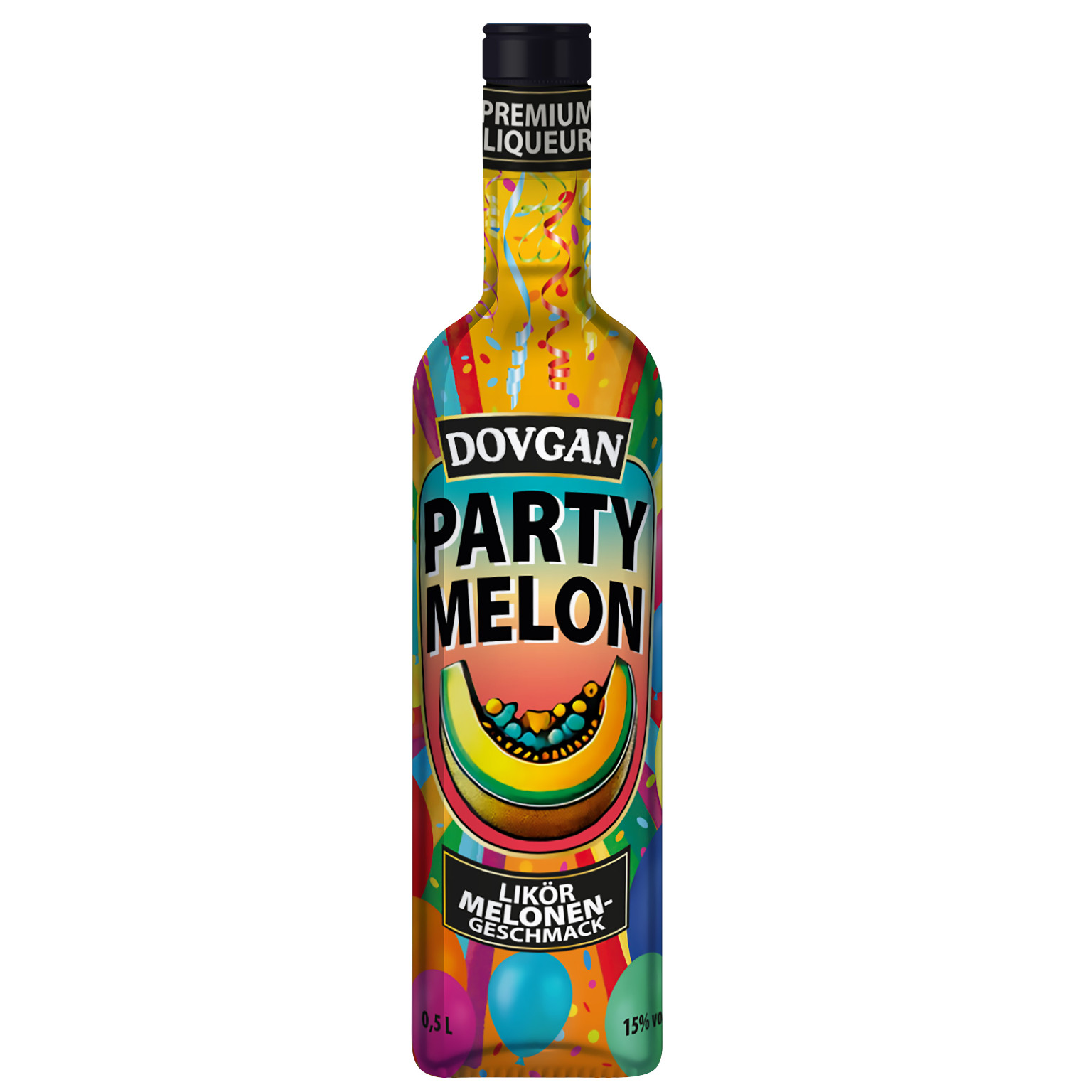 Dovgan Party Melon Likör 0.5L (15% Vol.)