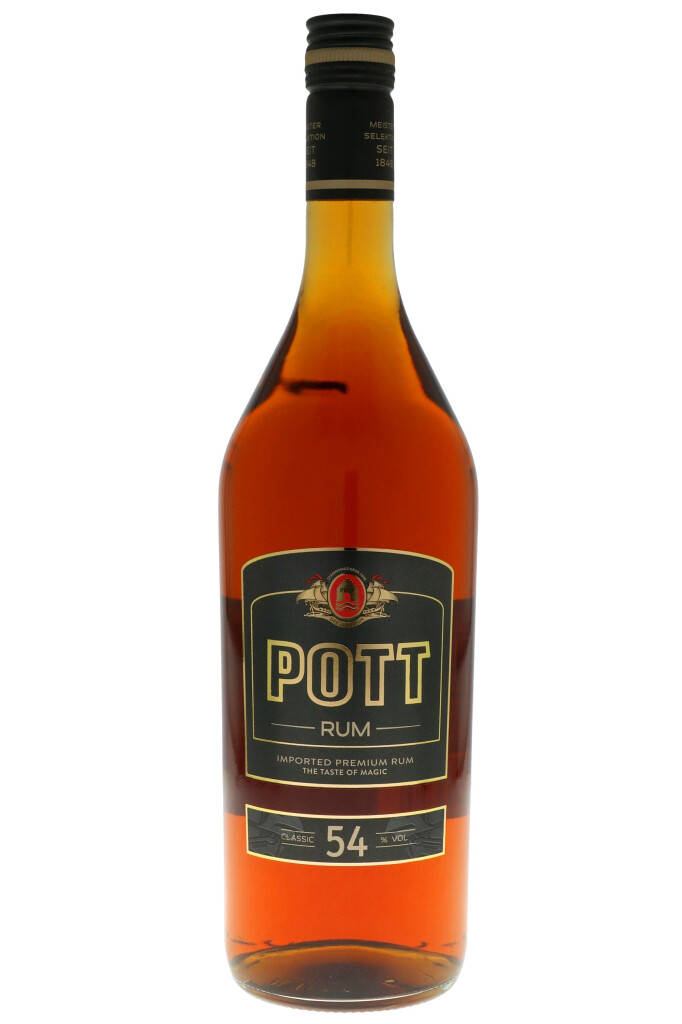 Pott Rum 54 1.0L (54% Vol.)