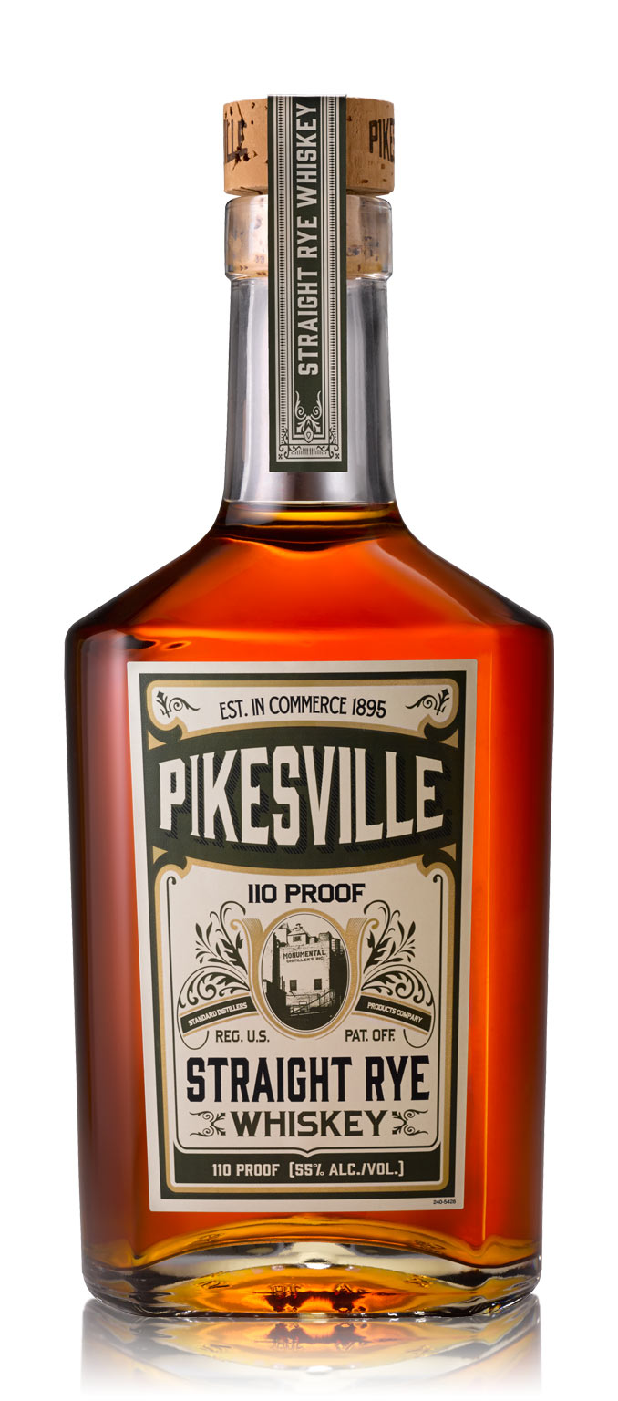 Pikesville Straight Rye Whiskey 0.7L (55% Vol.)