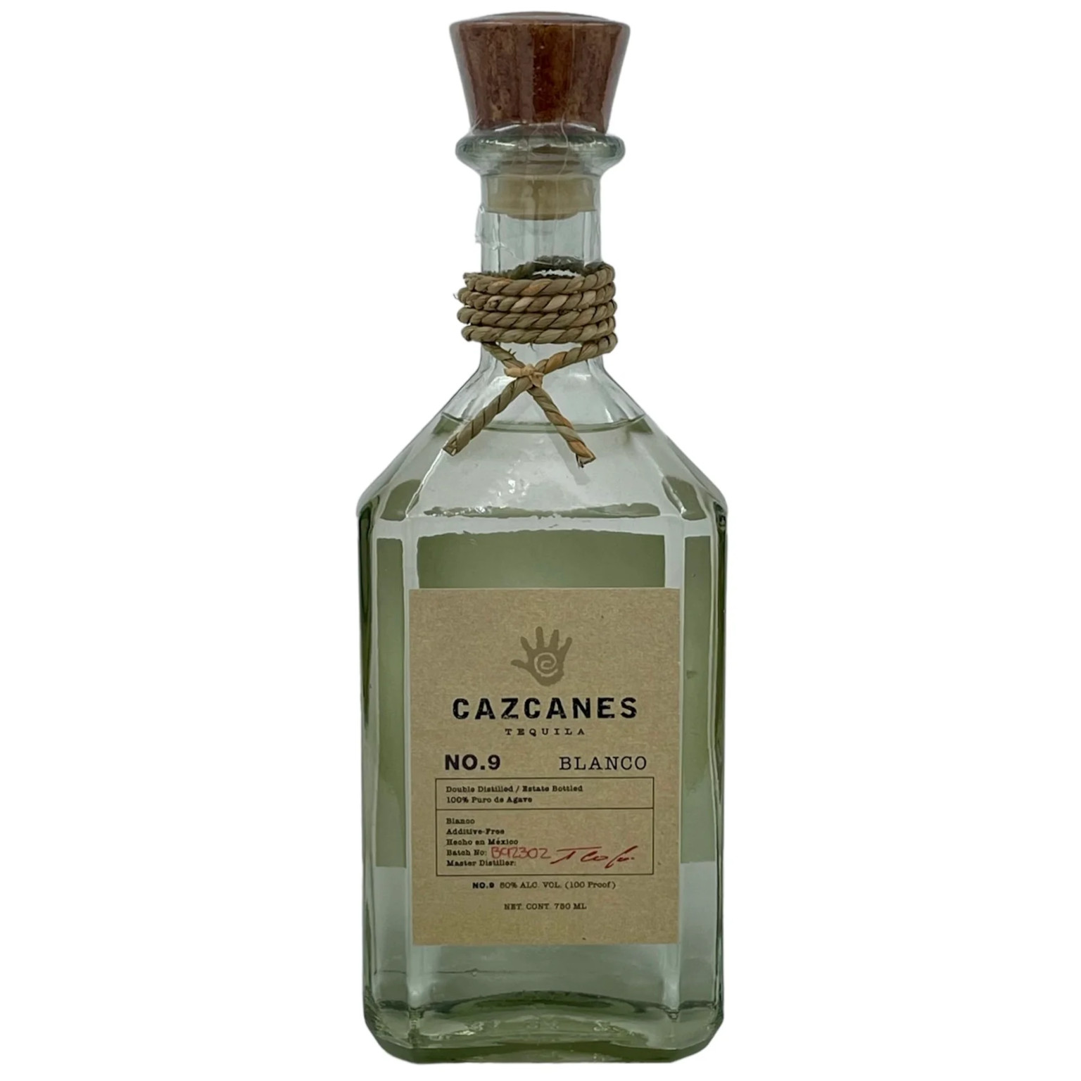 Cazcanes Tequila Blanco No. 9 0.7L (50% Vol.)
