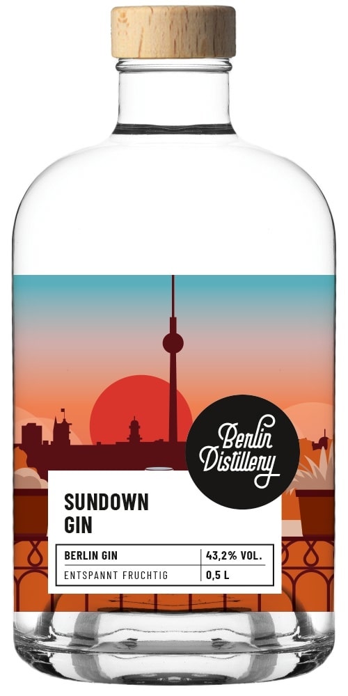 Berlin Distillery Sundown Gin 0,5L (43,2% Vol.)