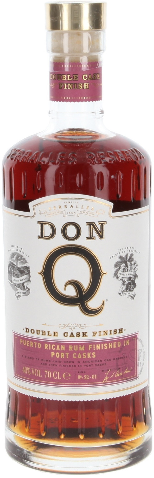Don Q Double Cask Finish Port Cask Rum 0.7L (40% Vol.)