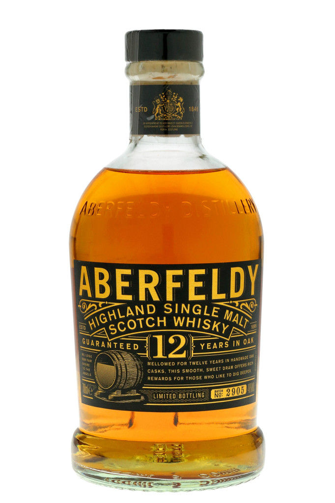Aberfeldy 12 Years Scotch Malt Whisky 0.7L (40% Vol.) + GP