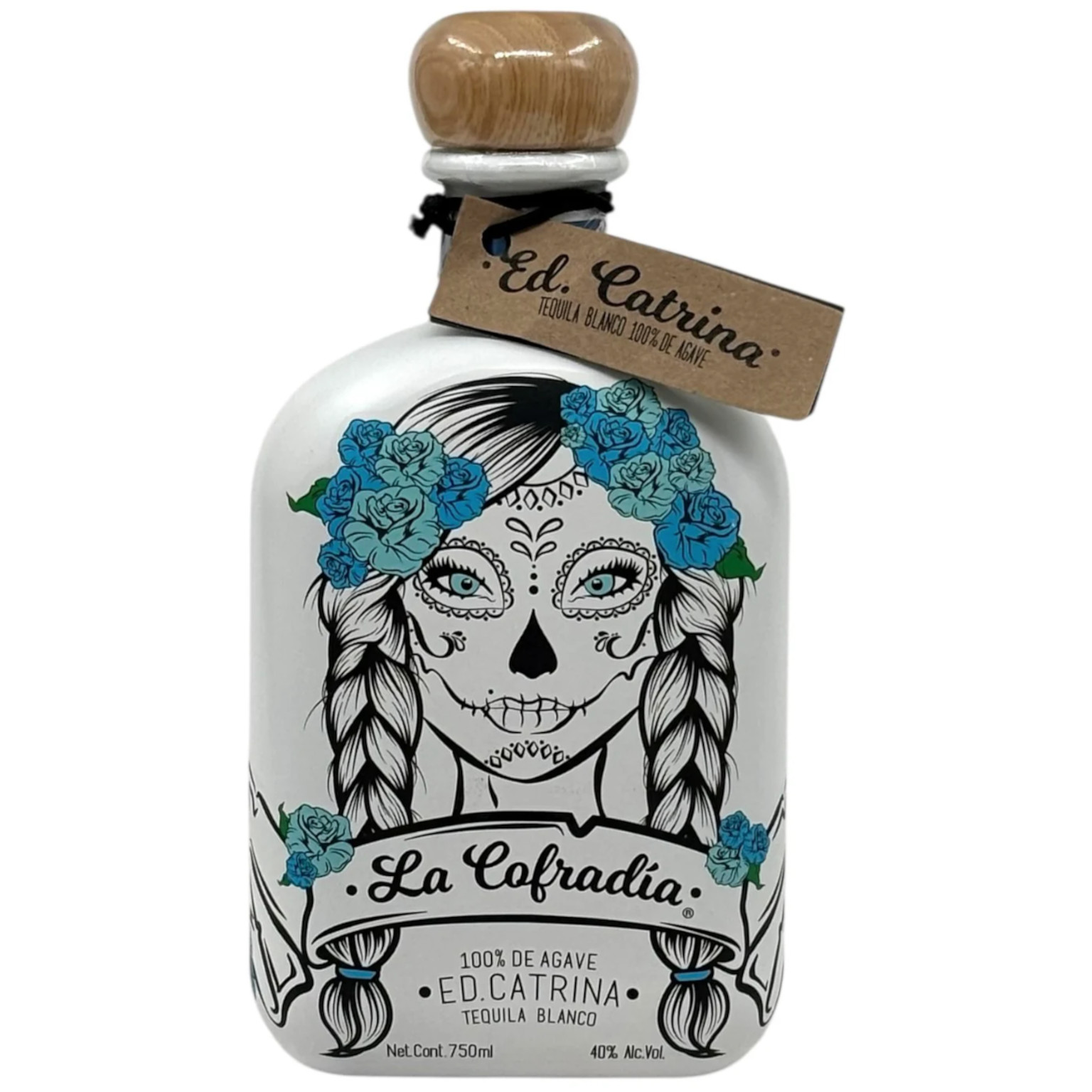 La Cofradia Edition Catrina Blanco Tequila 0.7L (40% Vol.)