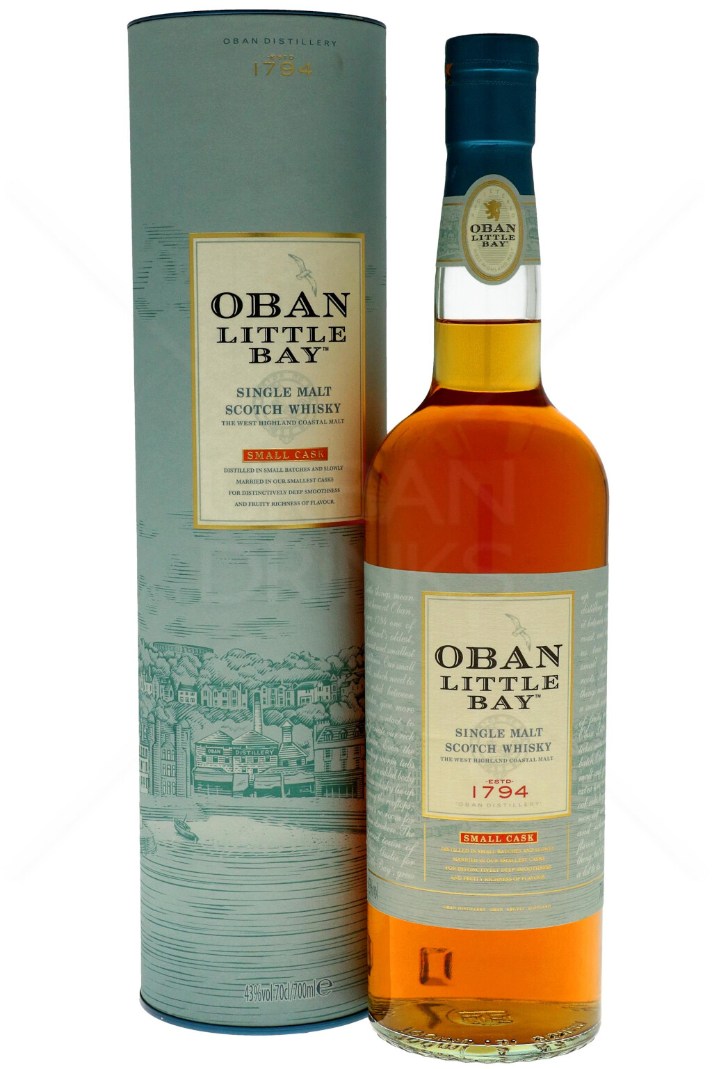Oban Little Bay Scotch Malt Whisky 0,7L (43% Vol.)