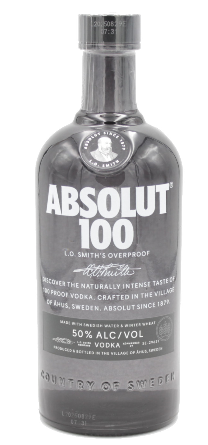 Absolut 100 Vodka 1,0L (50% Vol.)