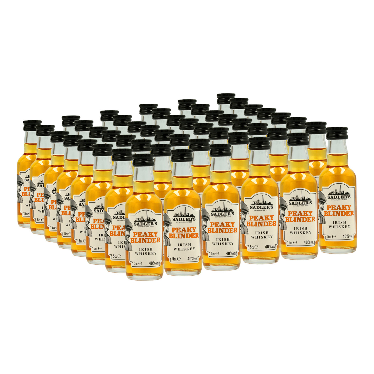 Peaky Blinder Irish Whisky 48x 0.05L (40% Vol.)