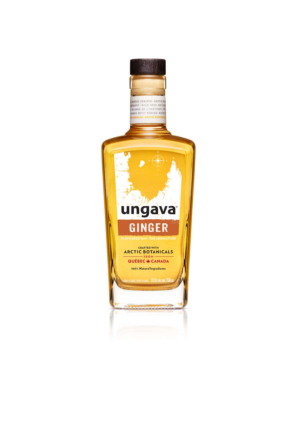 Ungava Ginger Canadian Gin 0.7L (37.5% Vol.)