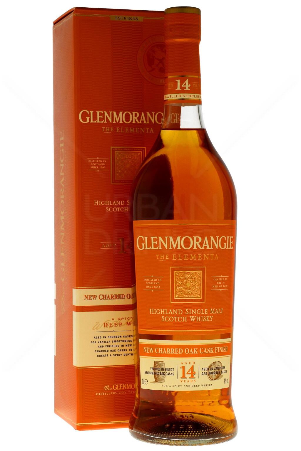 Glenmorangie 14 Years Elementa Scotch Malt Whisky 1L (43% Vol.)
