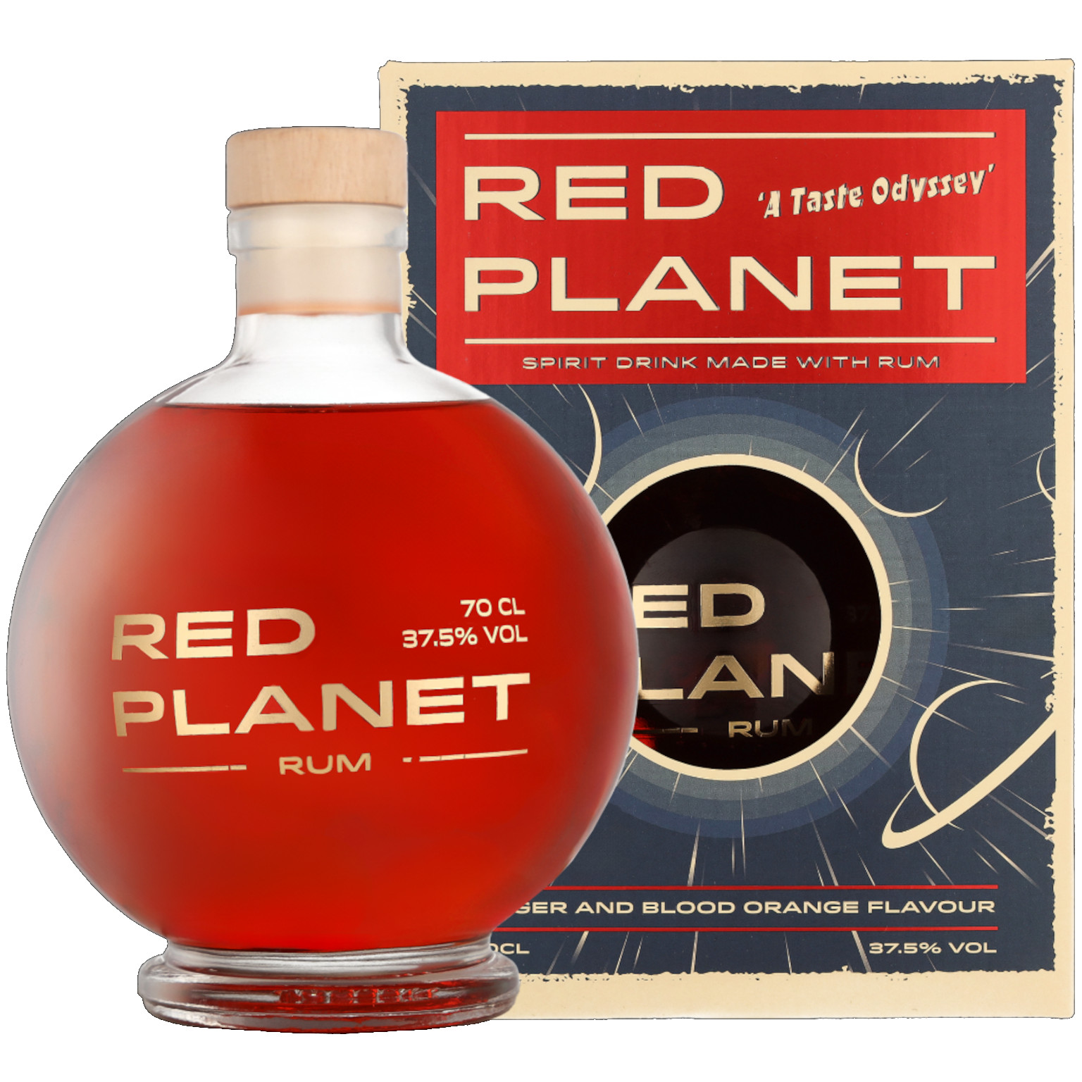 Red Planet Rum + GB 0.7L (37.5% Vol.)