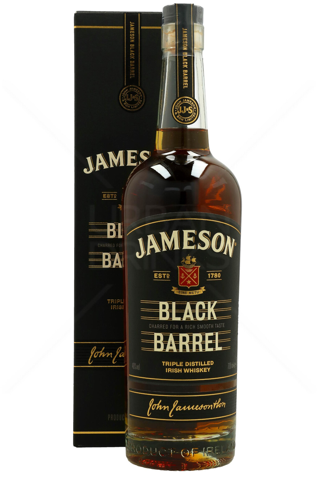 Jameson Black Barrel Irish Whiskey 0,7L (40% Vol.)