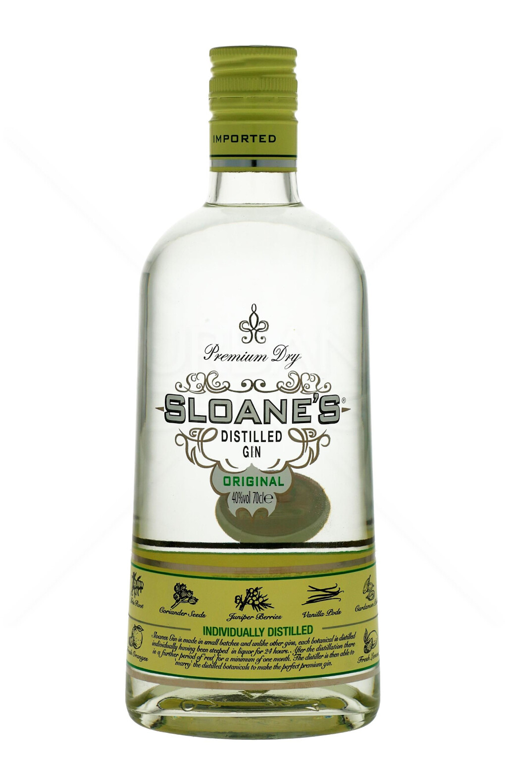 Sloane's Premium Dry Gin 0,7L (40% Vol.)