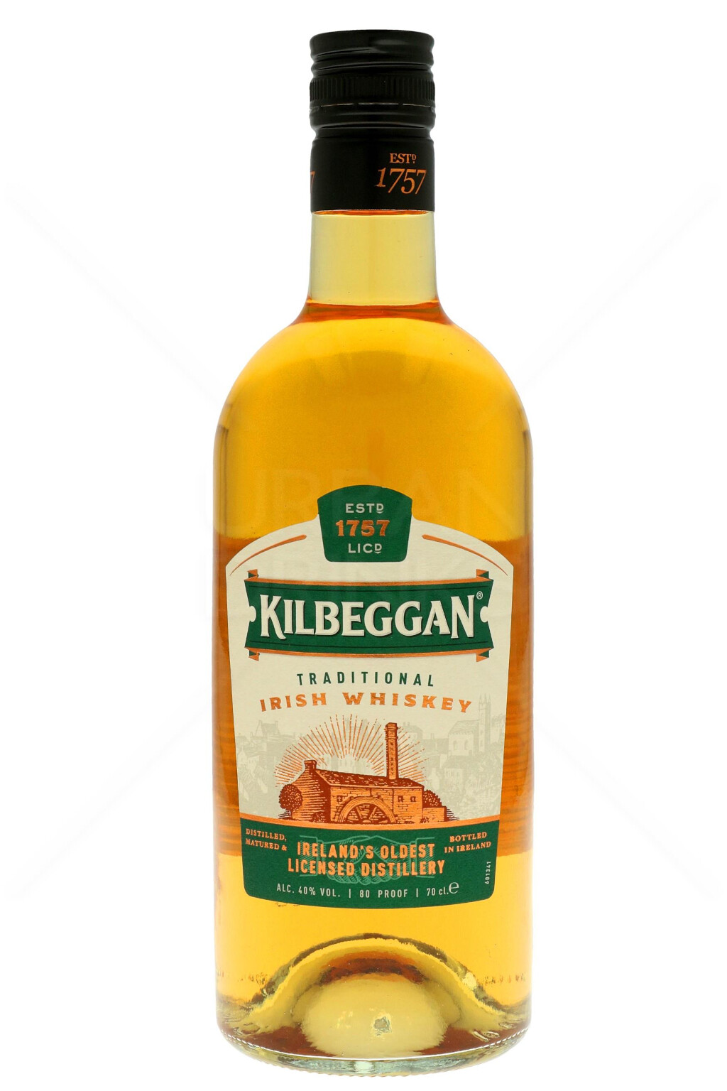 Kilbeggan Traditional Irish Whiskey 0,7L (40% Vol.)