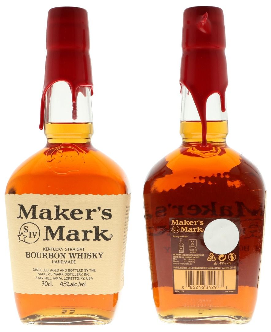 Maker's Mark Bourbon Whisky 1,0L (45% Vol.)