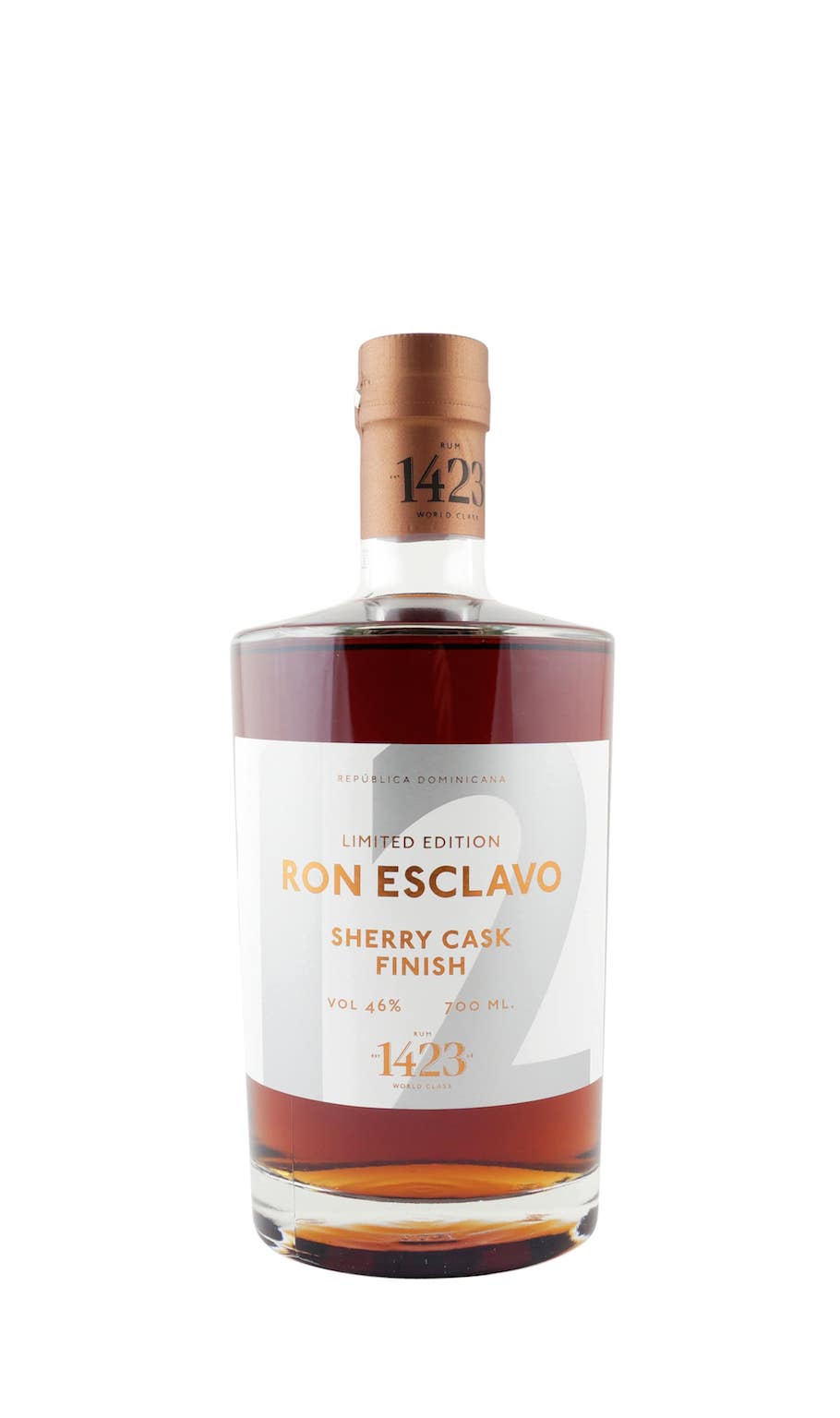 Ron Esclavo 12 YO Sherry Cask Finish 0.7L (46% Vol.) - Limited Edition