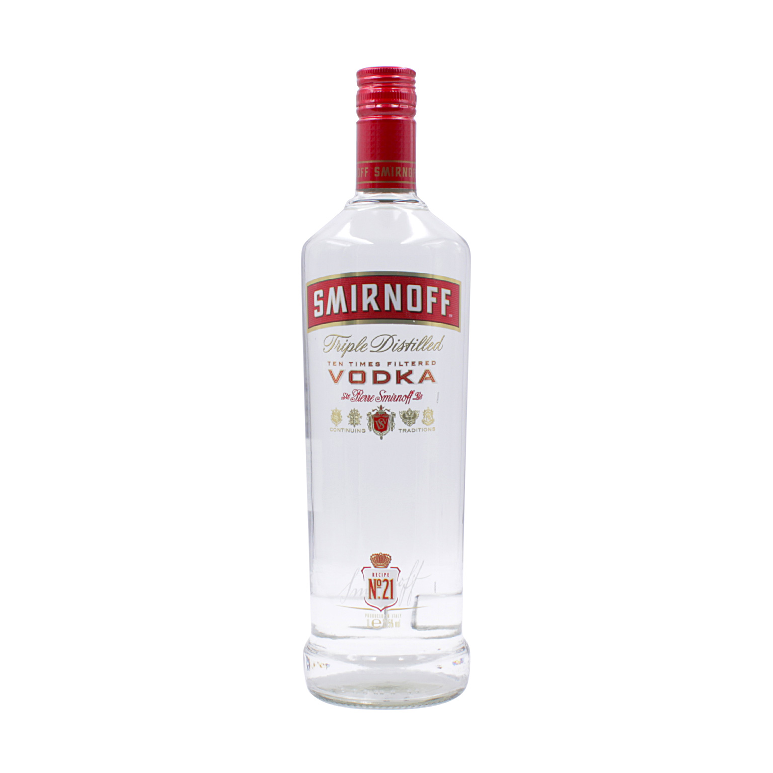 Smirnoff Red Label No.21 1,0L (40% Vol.)