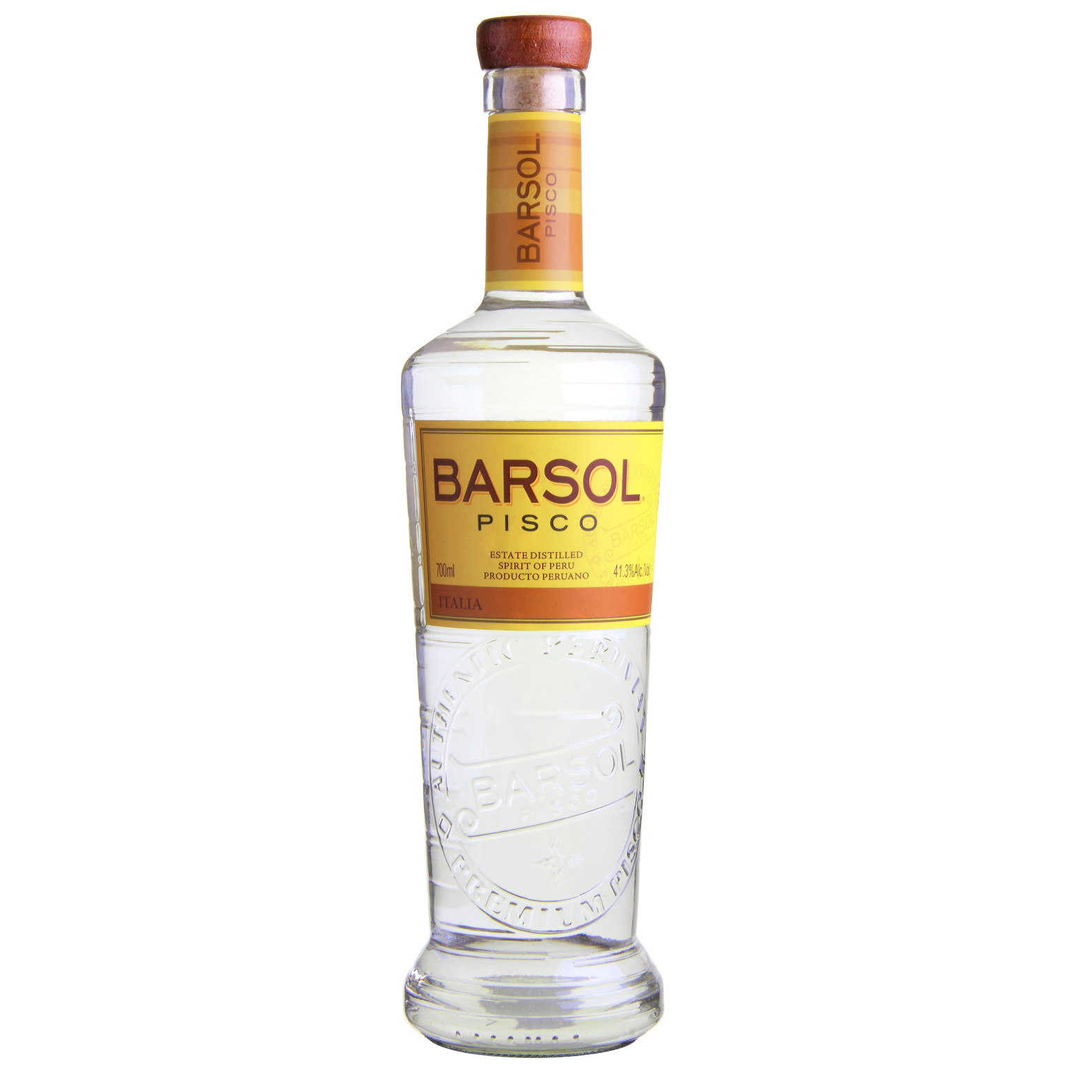 Barsol Italia Pisco 0.7L (41.3% Vol.)