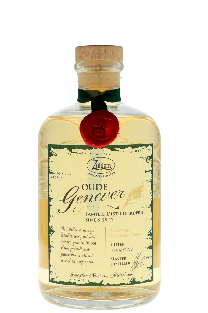 Zuidam Oude Genever 1.0L (38% Vol.)