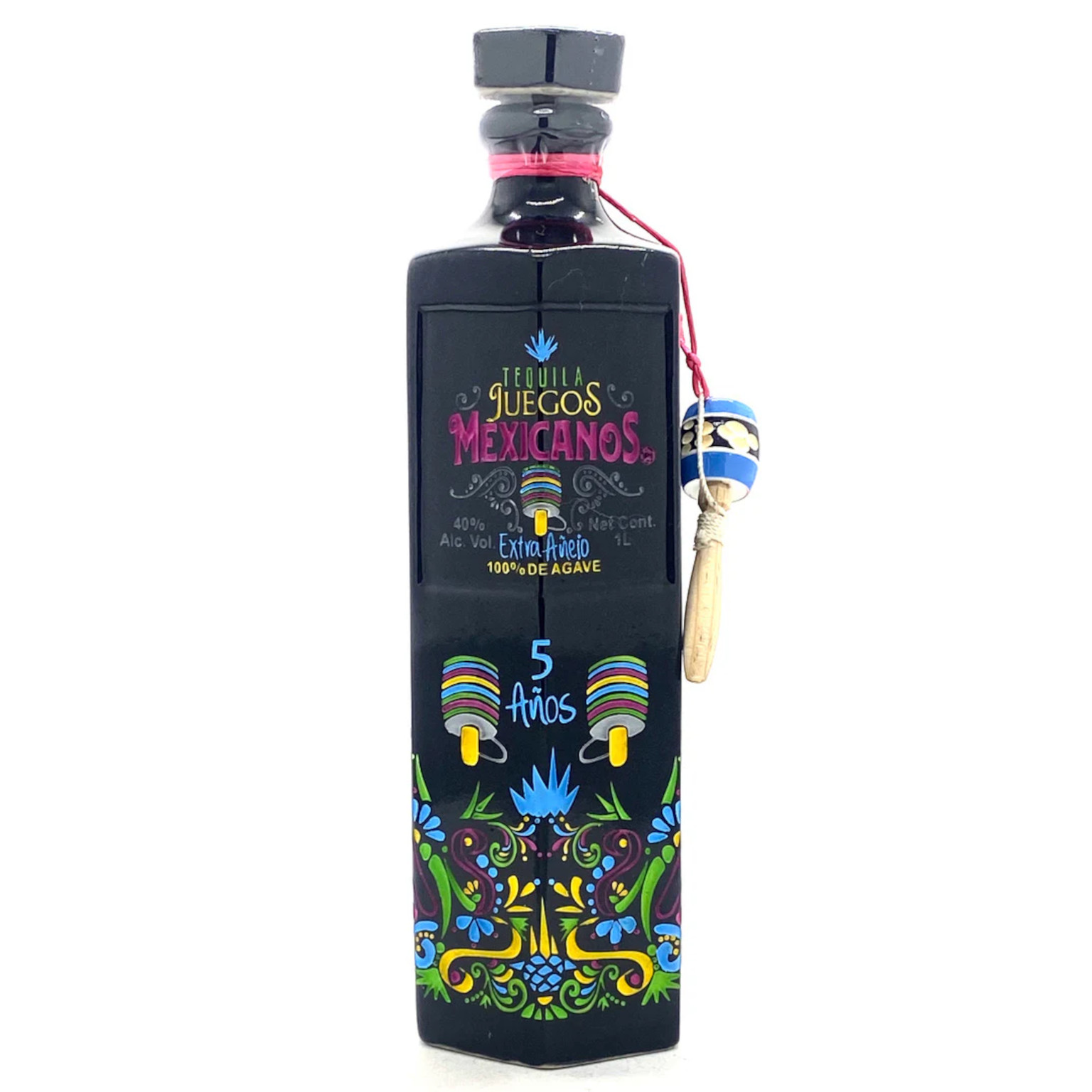 Juegos Mexicanos Tequila Extra Añejo 1.0L (40% Vol.)