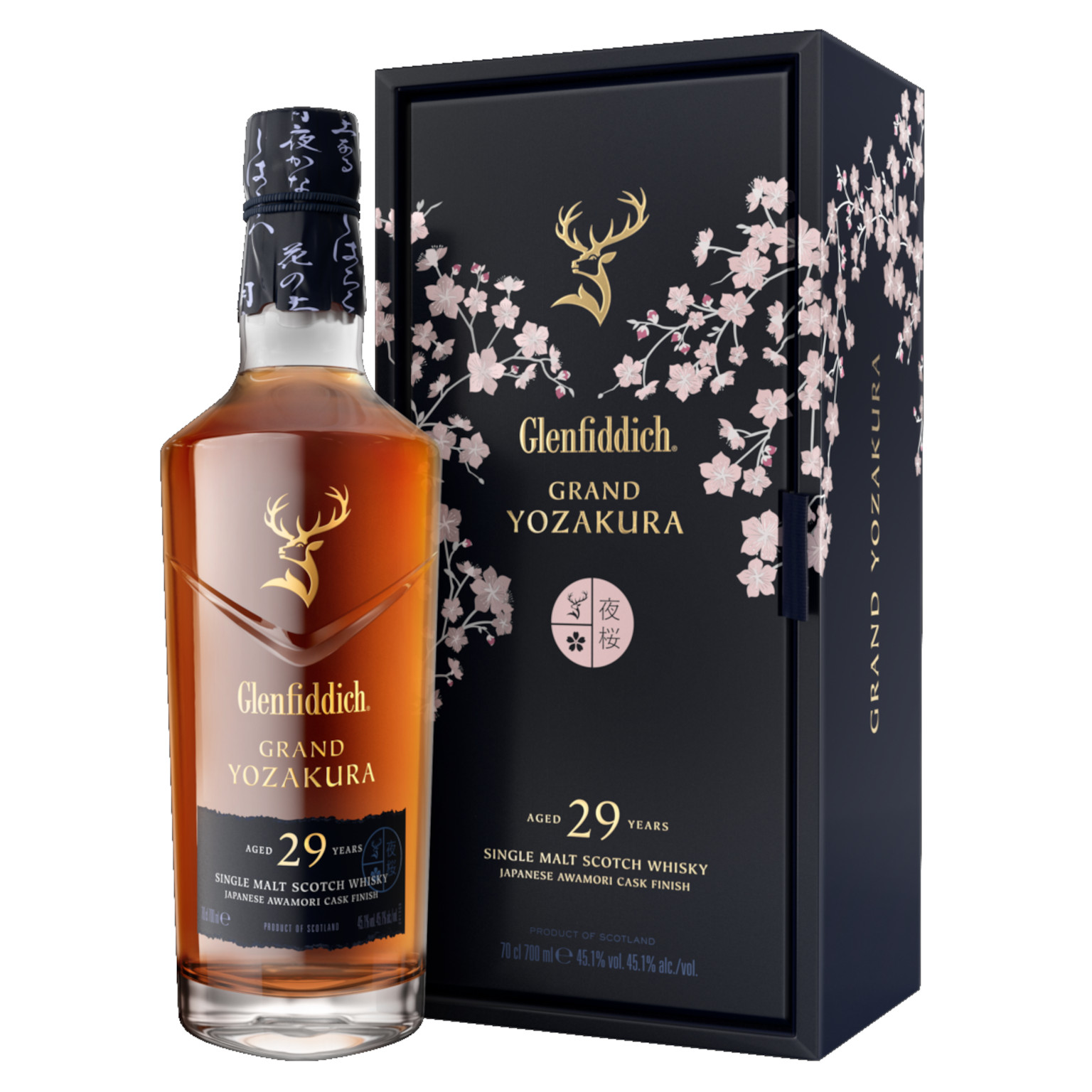 Glenfiddich 29 YO Grand Yozakura 0.7L (45.1% Vol.)