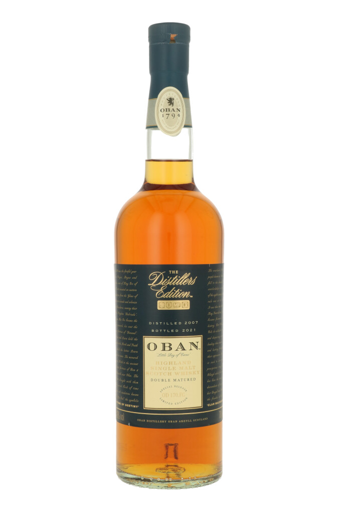 Oban Distillers Edition 2007-2021 + GB 0.7L (43% Vol.)