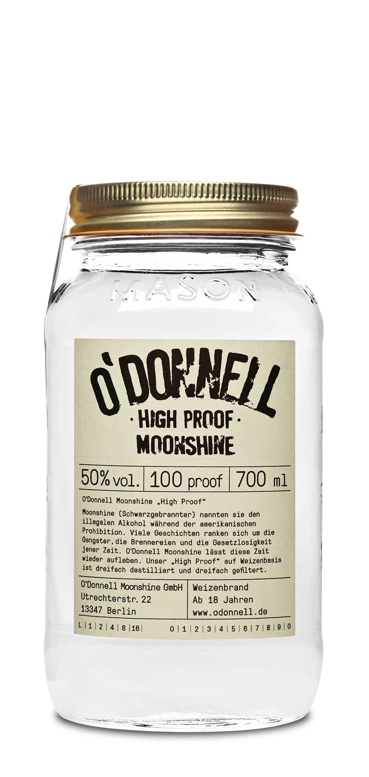 O'Donnell Moonshine High Proof 0,7L (50% Vol.)
