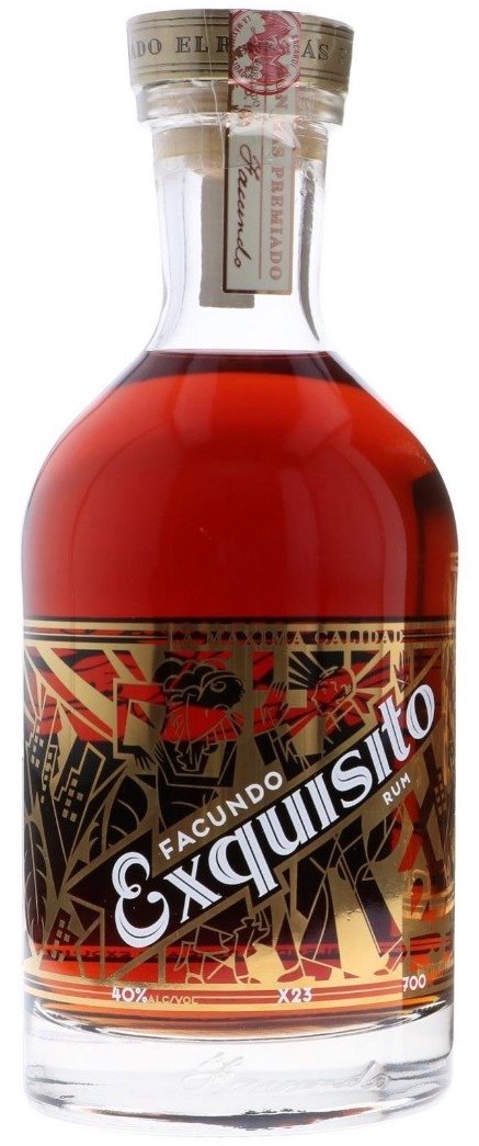 Bacardi Facundo Exquisito 0,7L (40% Vol.) + GP