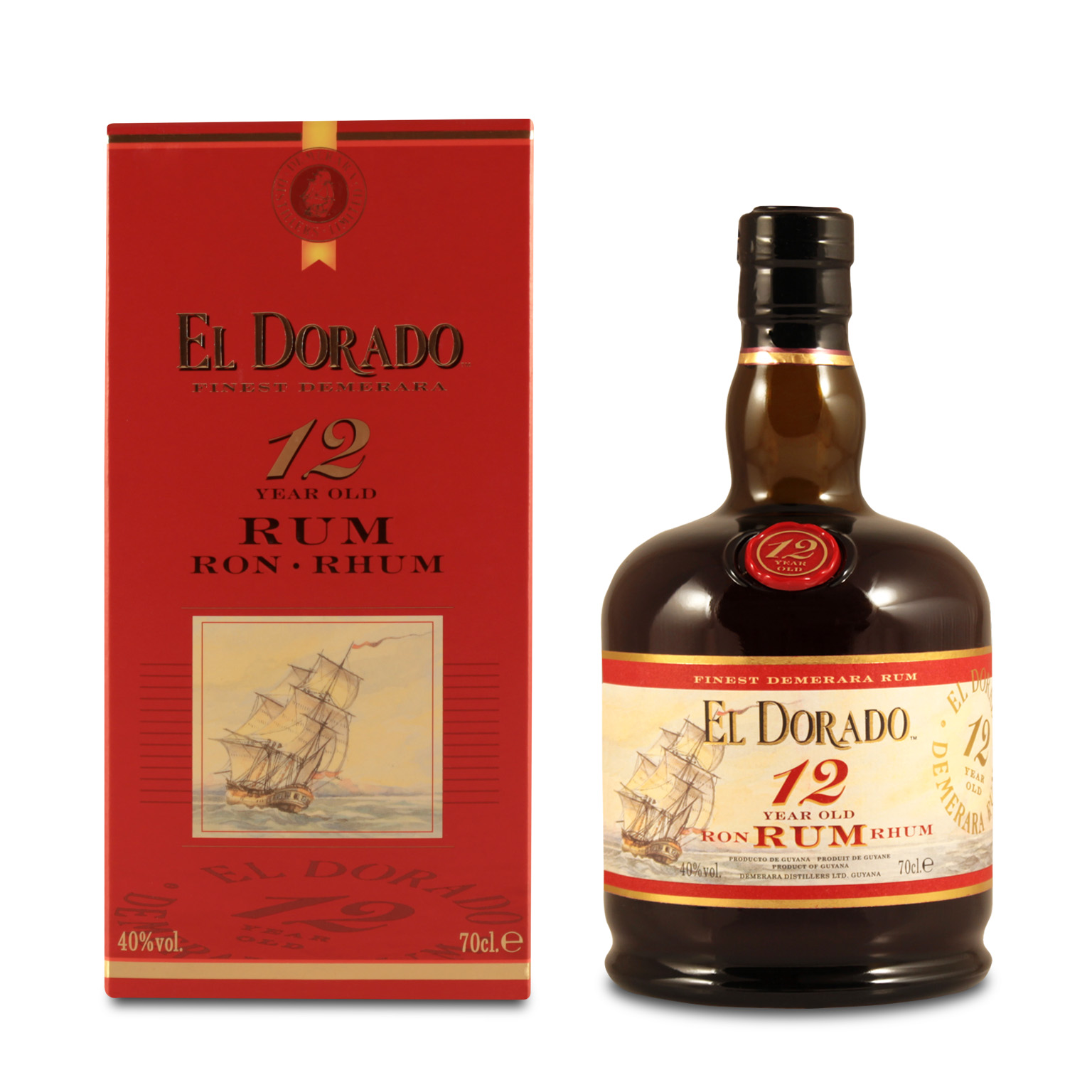 El Dorado 12 YO 0.7L (40% Vol.)