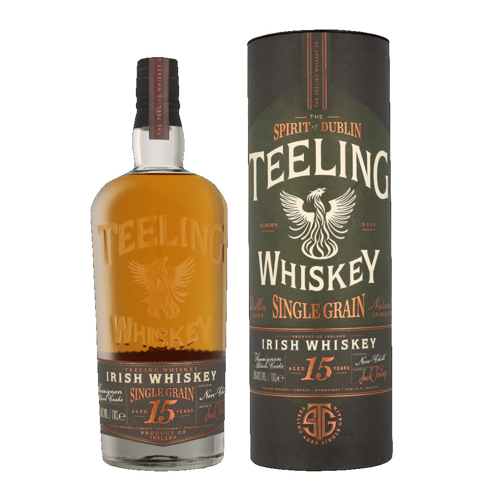 Teeling 15 YO Single Grain + GB 0.7L (50% Vol.)