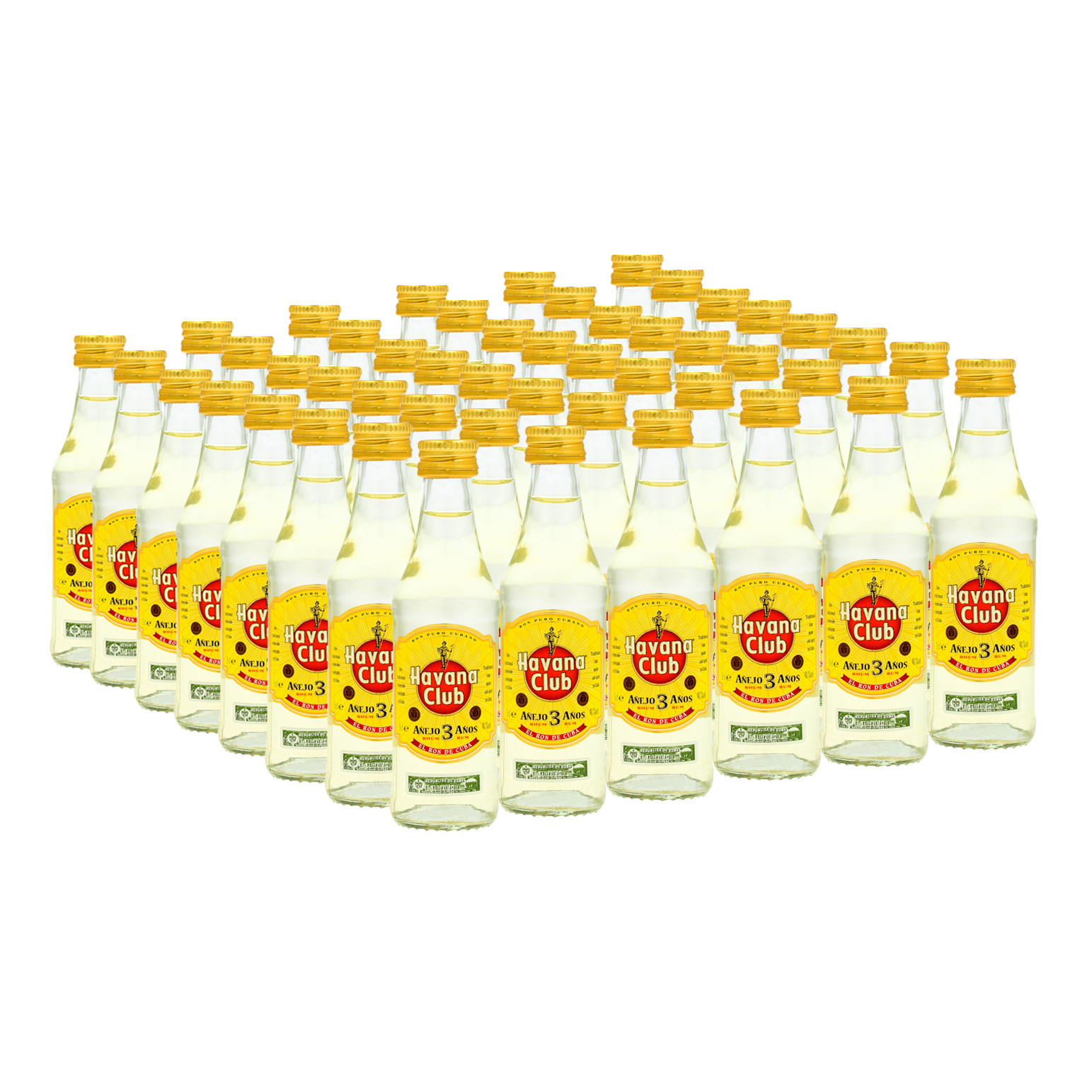Havana Club Anejo 3 Anos 48x 0,05L (40% Vol.)