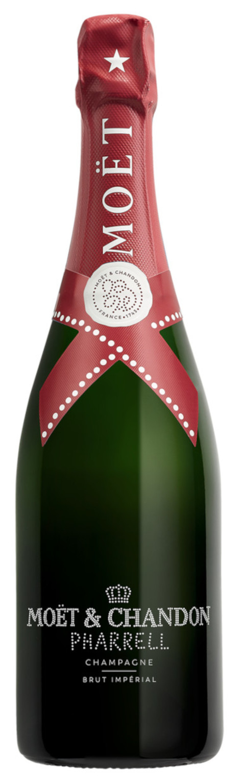 Moët & Chandon x Pharrell Williams Limited Edition Brut Impérial Deep Red 0,75L (12,5% Vol.)