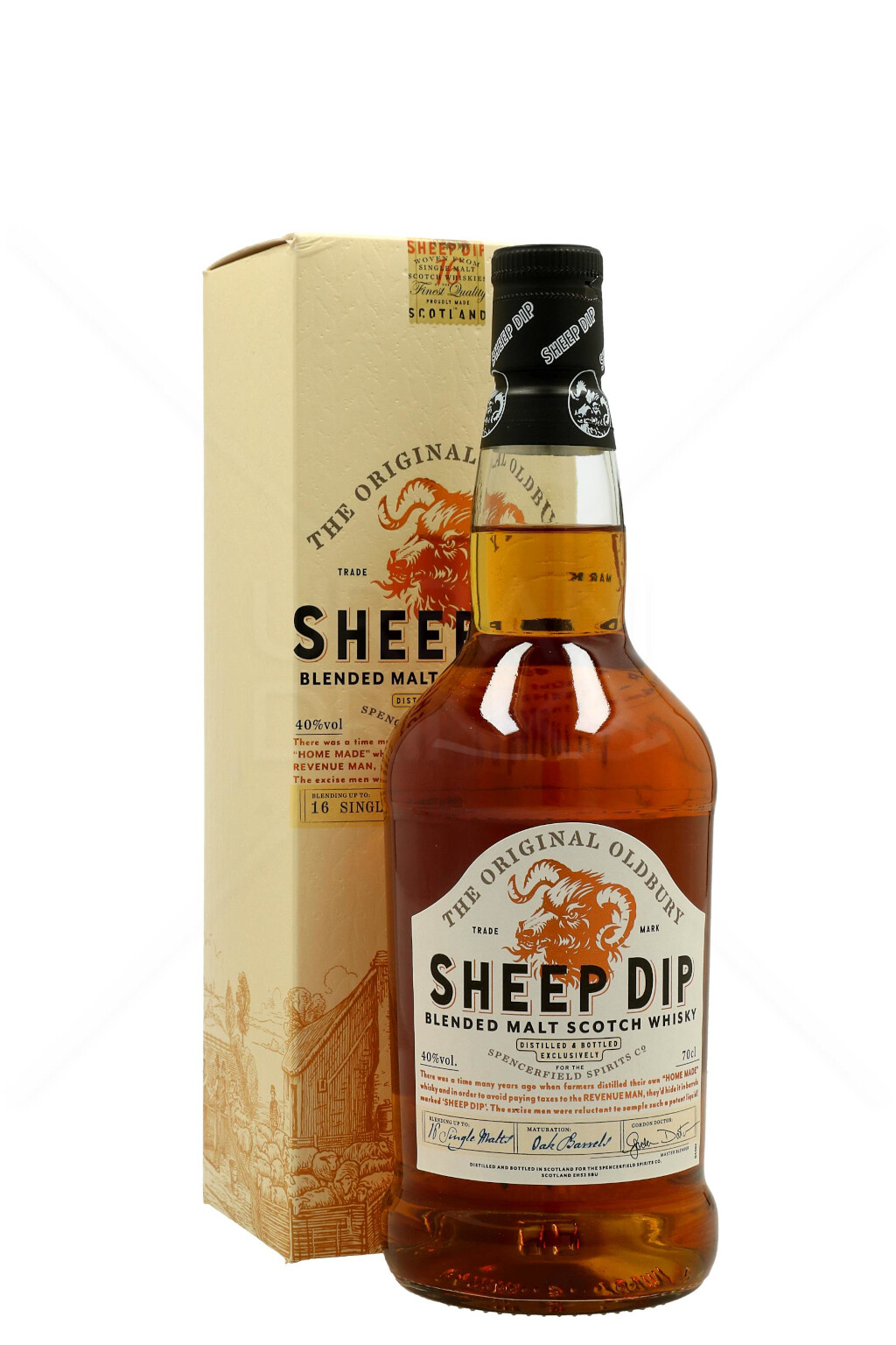 Sheep Dip -The Original Oldbury- Scotch Malt Whisky 0,7L (40% Vol.)