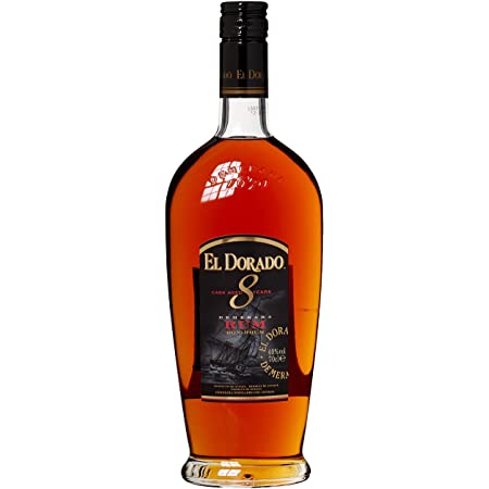 El Dorado 8 YO Dark Rum 0.70L (40% Vol.)