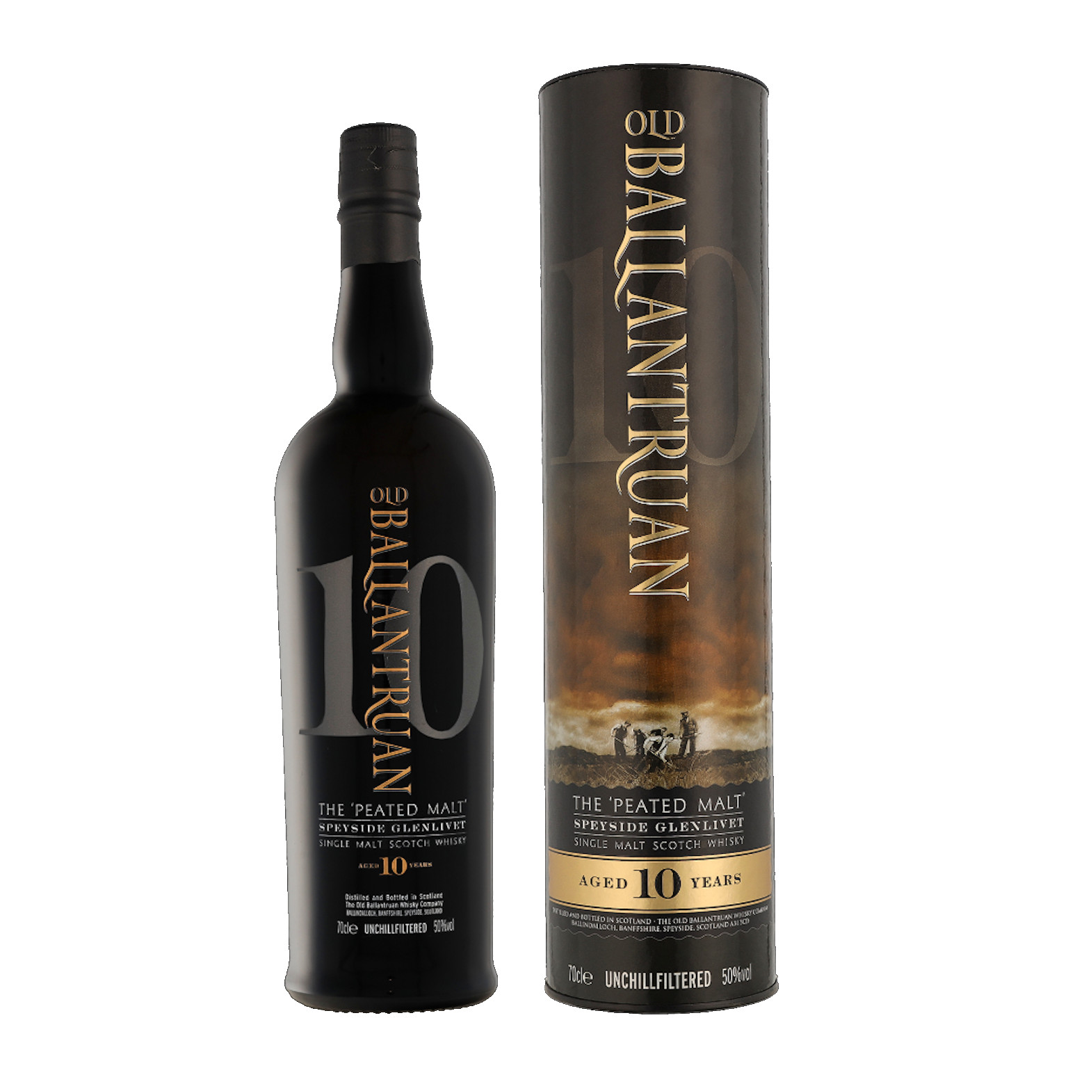 Old Ballantruan 10 Years + GP 0.7L (50% Vol.)