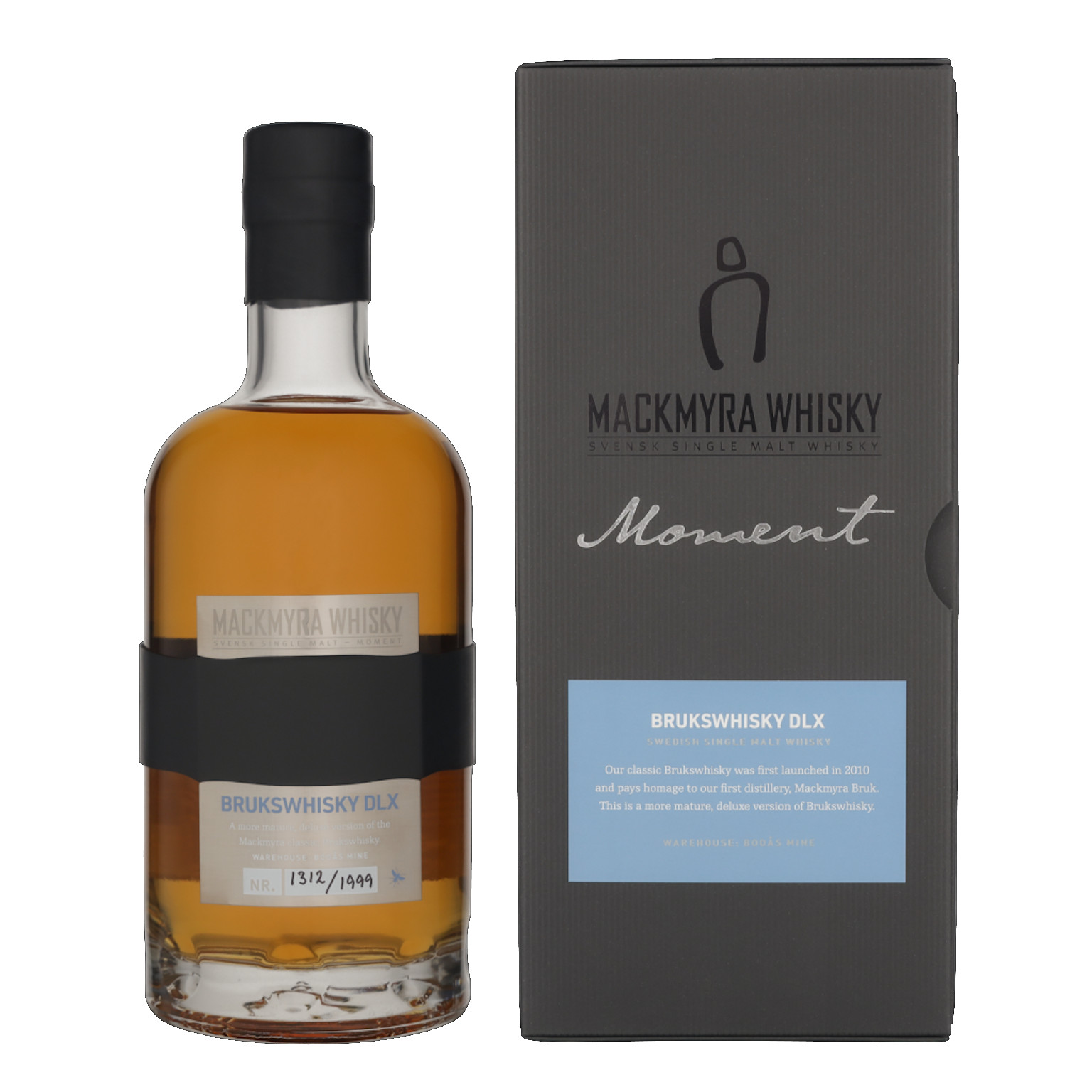 Mackmyra Moment Brukswhisky DLX + GP 0.7L (46.6% Vol.)