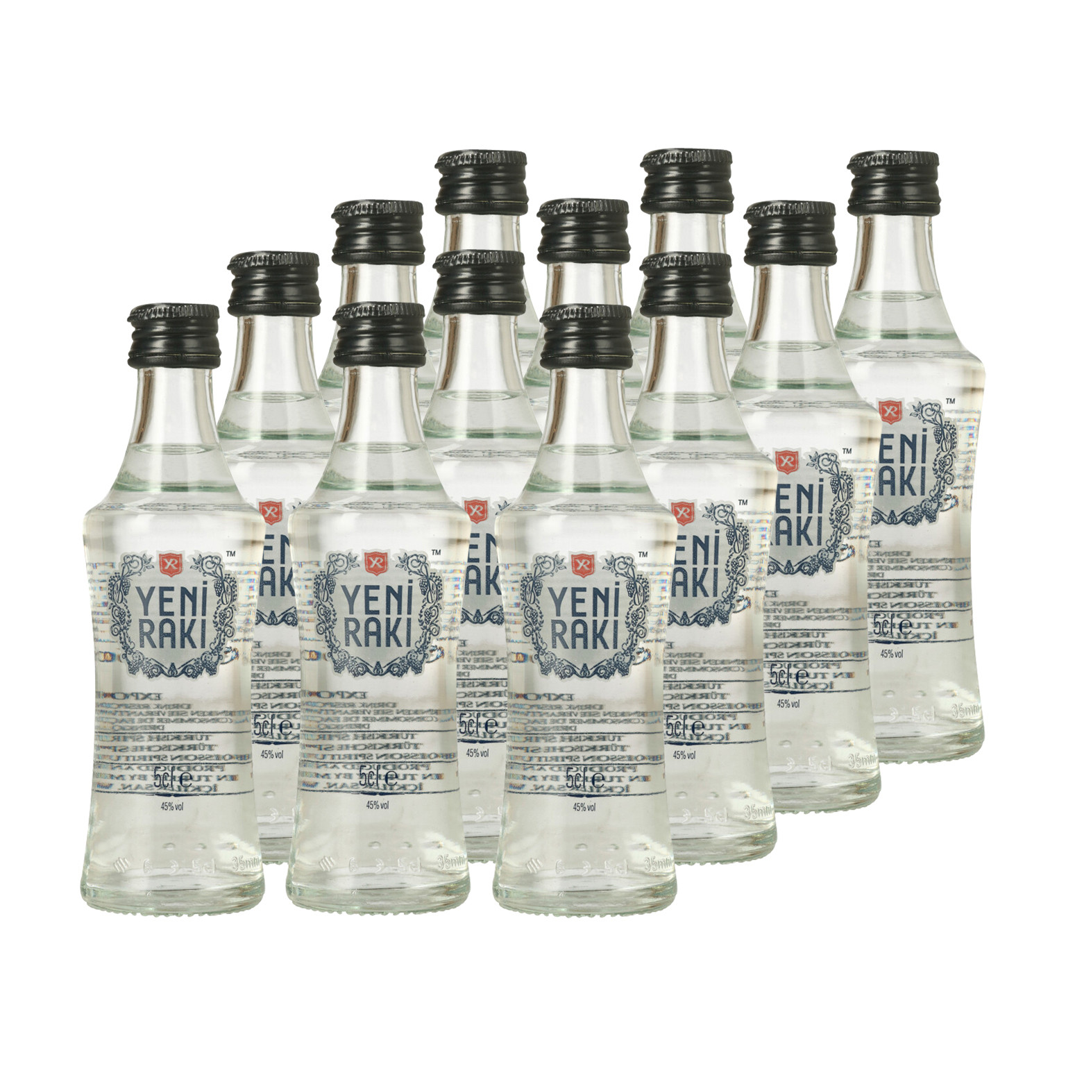 Raki Yeni 12x 0.05L (45% Vol.)