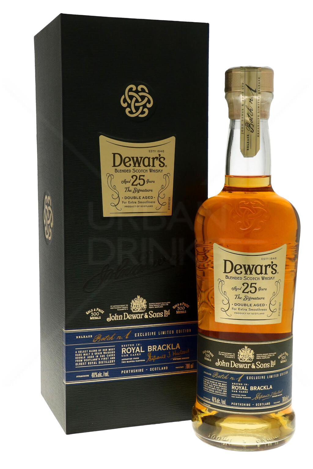 Dewar's 25 Years Blended Whisky 0,7L (40% Vol.)