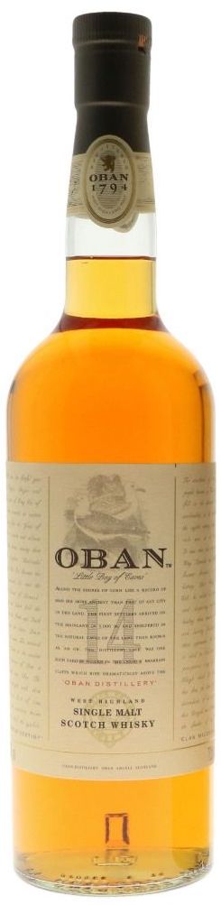 Oban 14 YO 0,7L (43% Vol.)