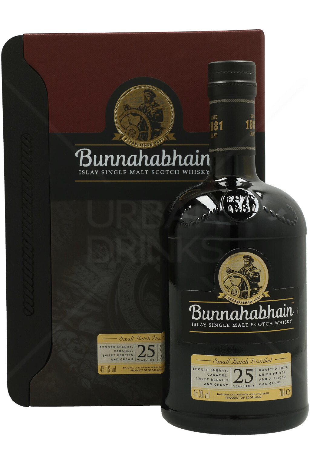 Bunnahabhain 25 Years Scotch Malt Whisky 0,7L (46,3% Vol.)