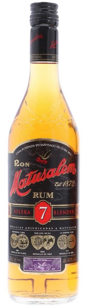 Matusalem 7 YO Solera Rum 0.70L (40% Vol.)