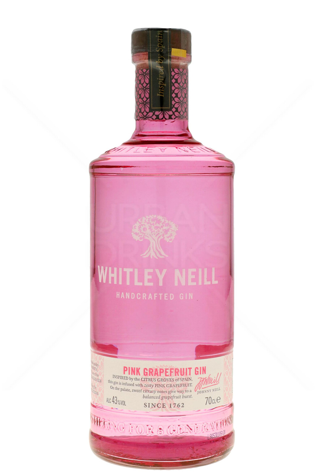 Whitley Neill Pink Grapefruit Gin 0,7L (41,3% Vol.)